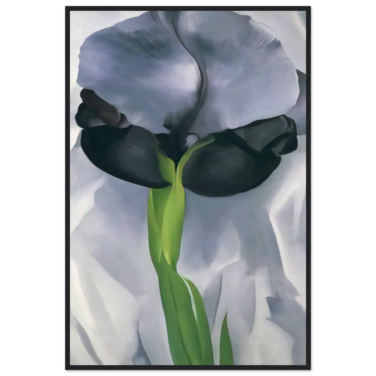 Iris 7 Framed Poster | Georgia O'Keeffe Framed Prints Wall Art | Georgia O Keeffe Prints