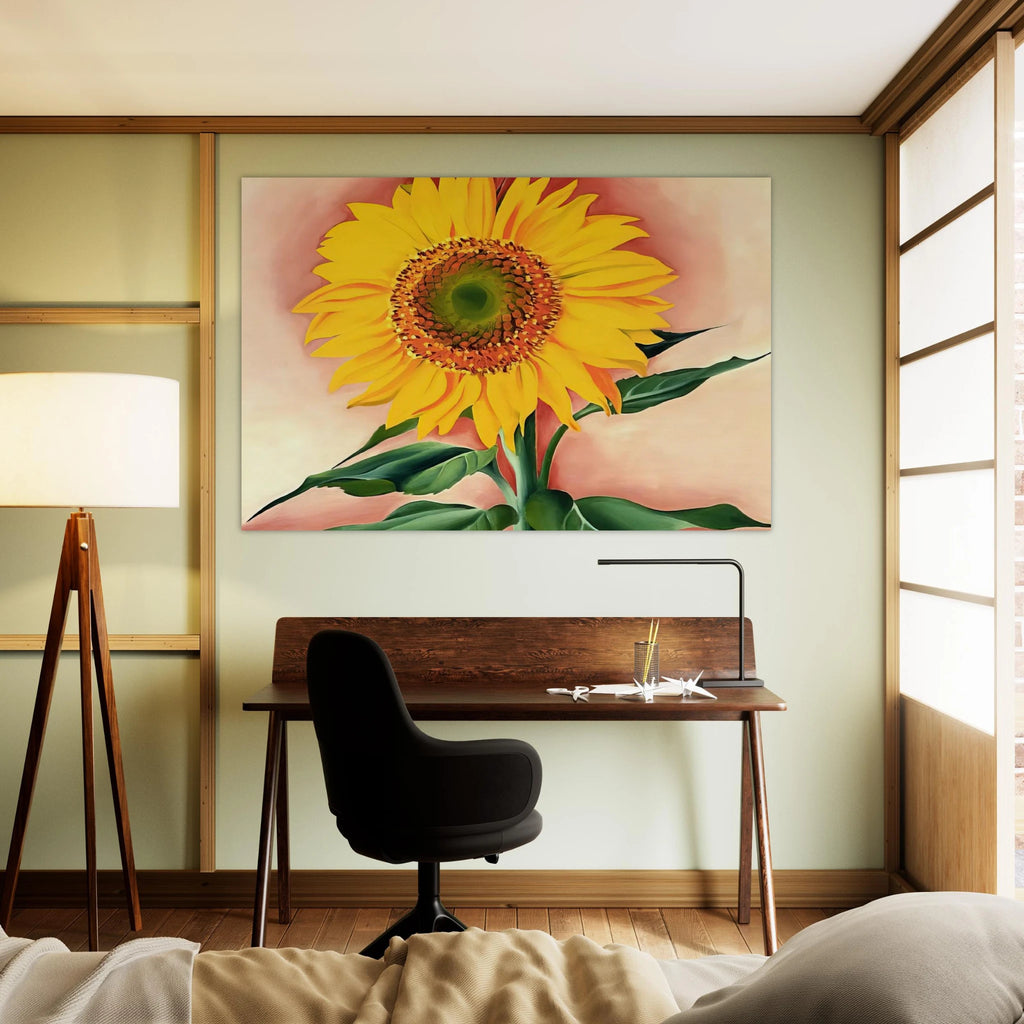 A Sunflower from Maggie Poster | Georgia O'Keeffe Poster | Georgia O Keeffe Prints
