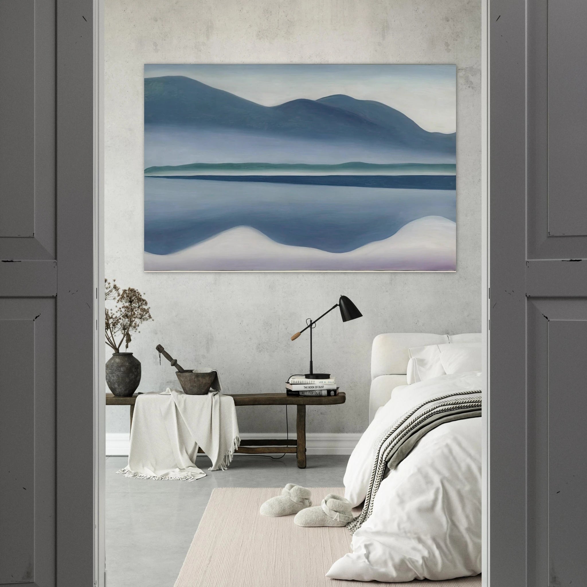 Lake George  formerly Reflection Seascape  Poster | Georgia O'Keeffe Poster | Georgia O Keeffe Prints