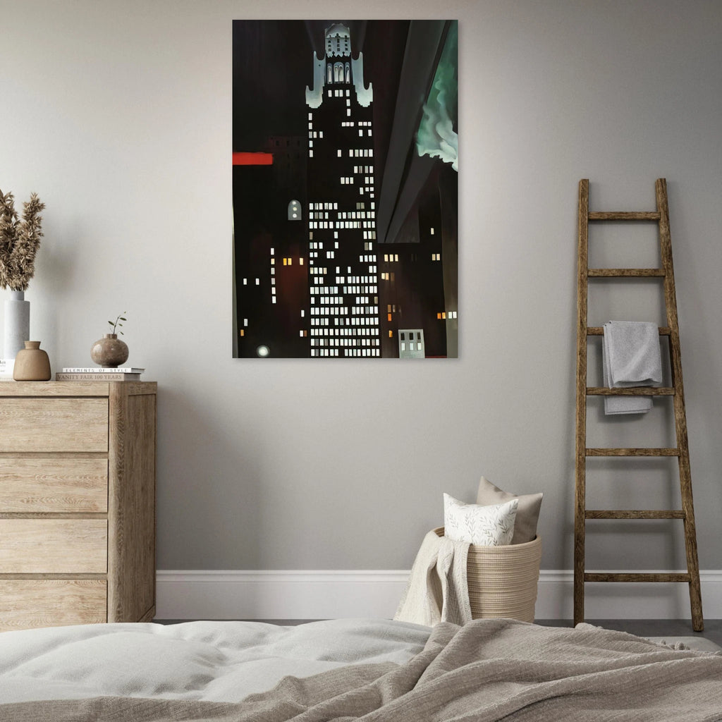 Radiator Building - Night, New York Poster | Georgia O'Keeffe Poster | Georgia O Keeffe Prints