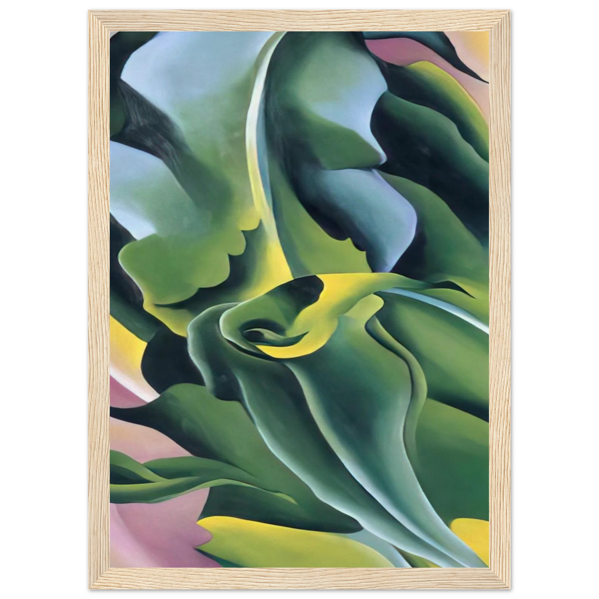 Corn No. 2 Framed Poster | Georgia O'Keeffe Framed Prints Wall Art | Georgia O Keeffe Prints