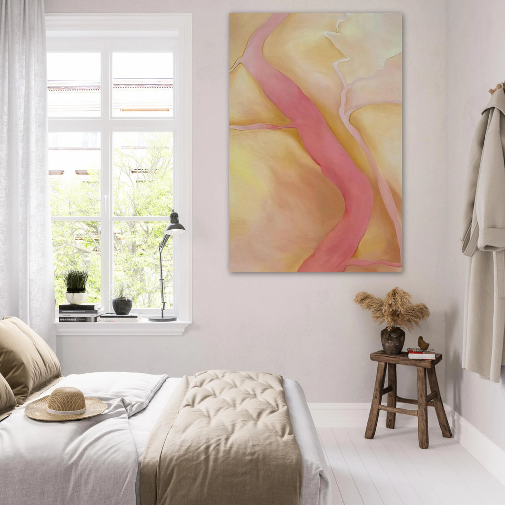 It Was Yellow and Pink II Poster | Georgia O'Keeffe Poster | Georgia O Keeffe Prints