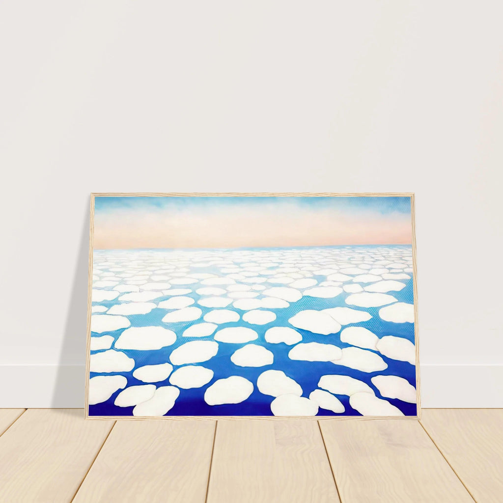 Sky Above the Clouds II Framed Poster | Georgia O'Keeffe Framed Prints Wall Art | Georgia O Keeffe Prints