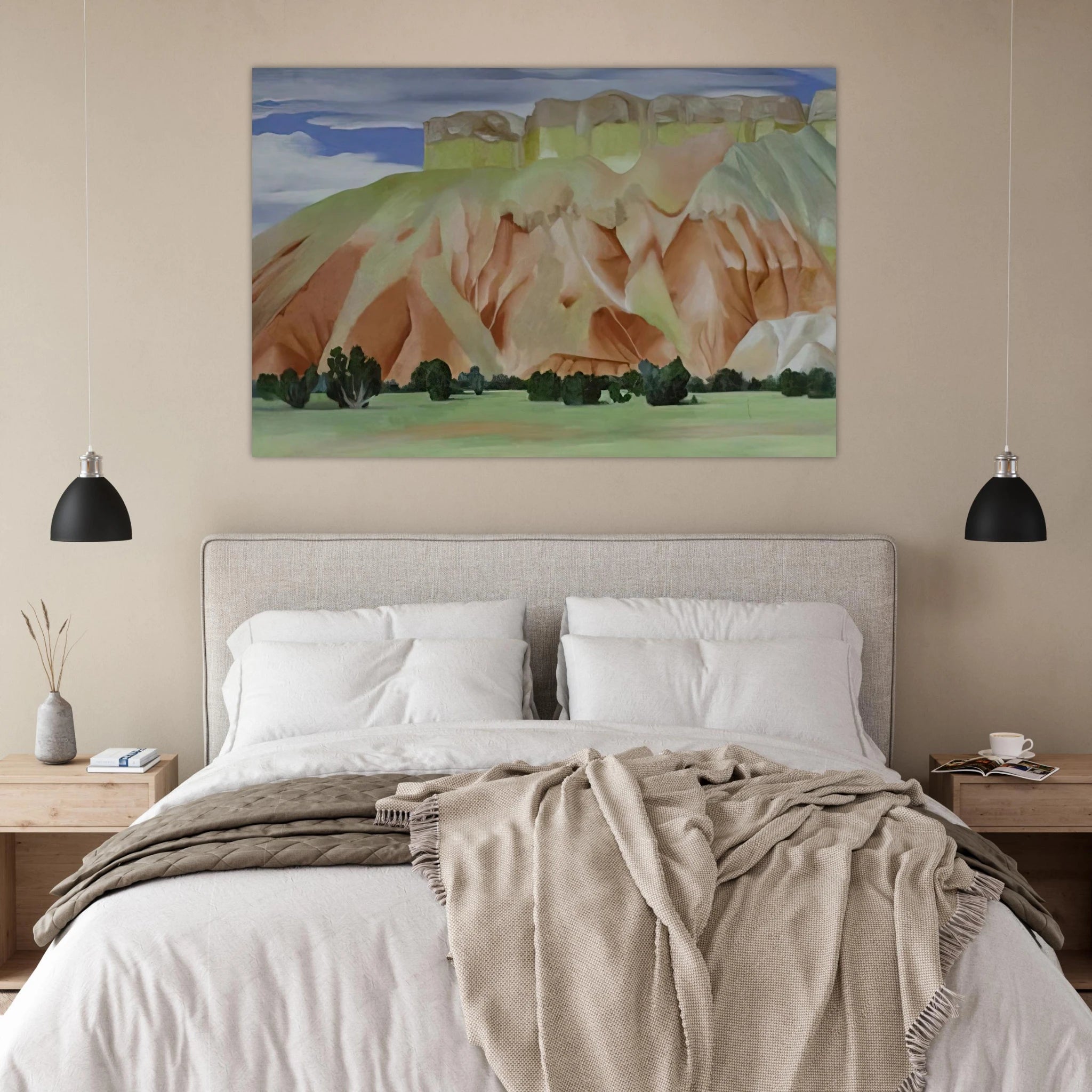 My Backyard Poster | Georgia O'Keeffe Poster | Georgia O Keeffe Prints