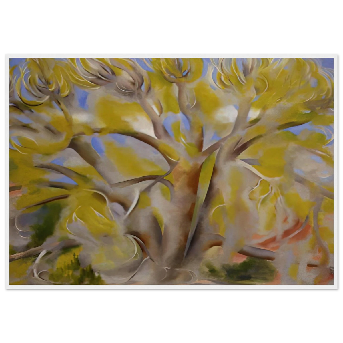 Spring Tree No. 1 Framed Poster | Georgia O'Keeffe Framed Prints Wall Art | Georgia O Keeffe Prints