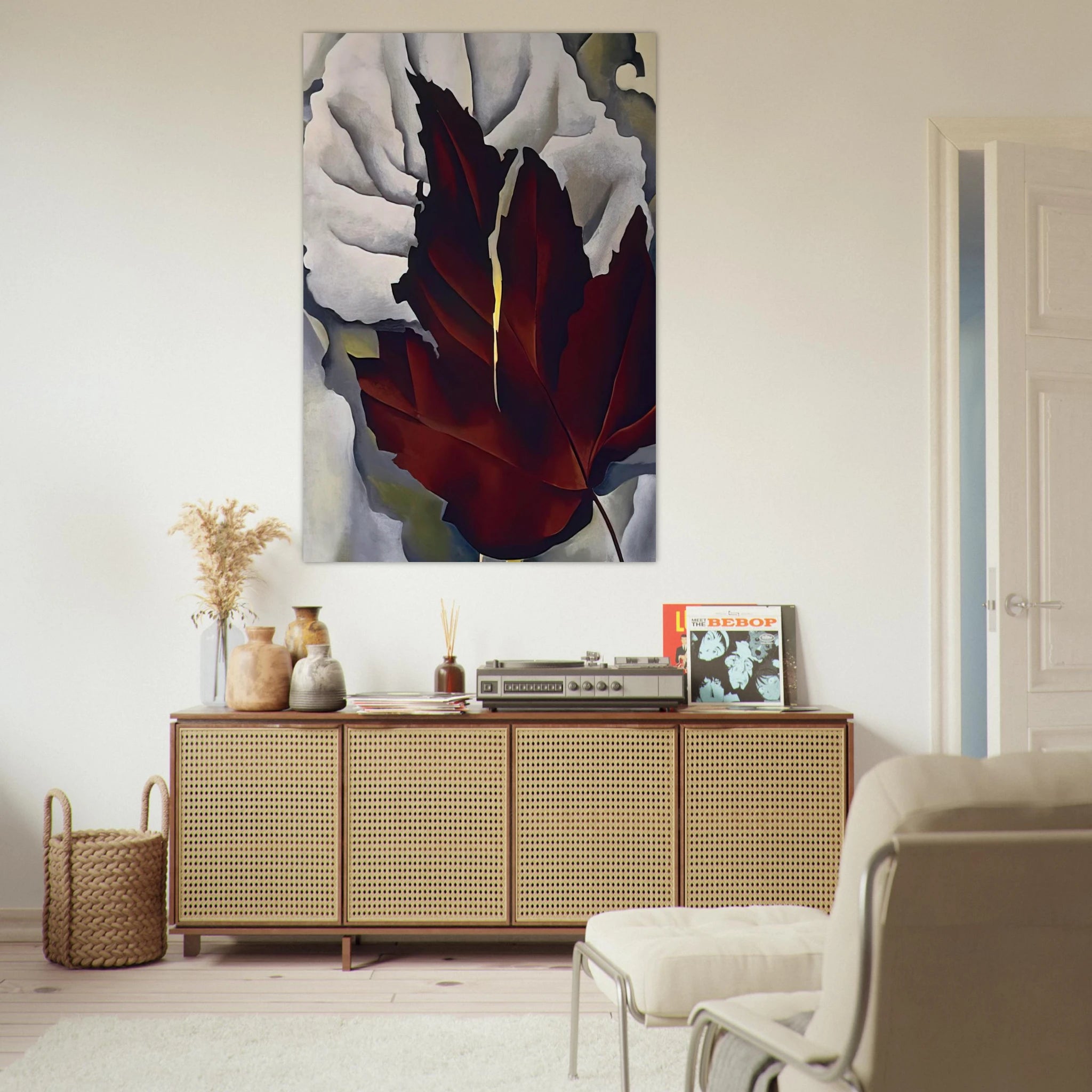 Pattern of Leaves Poster | Georgia O'Keeffe Poster | Georgia O Keeffe Prints
