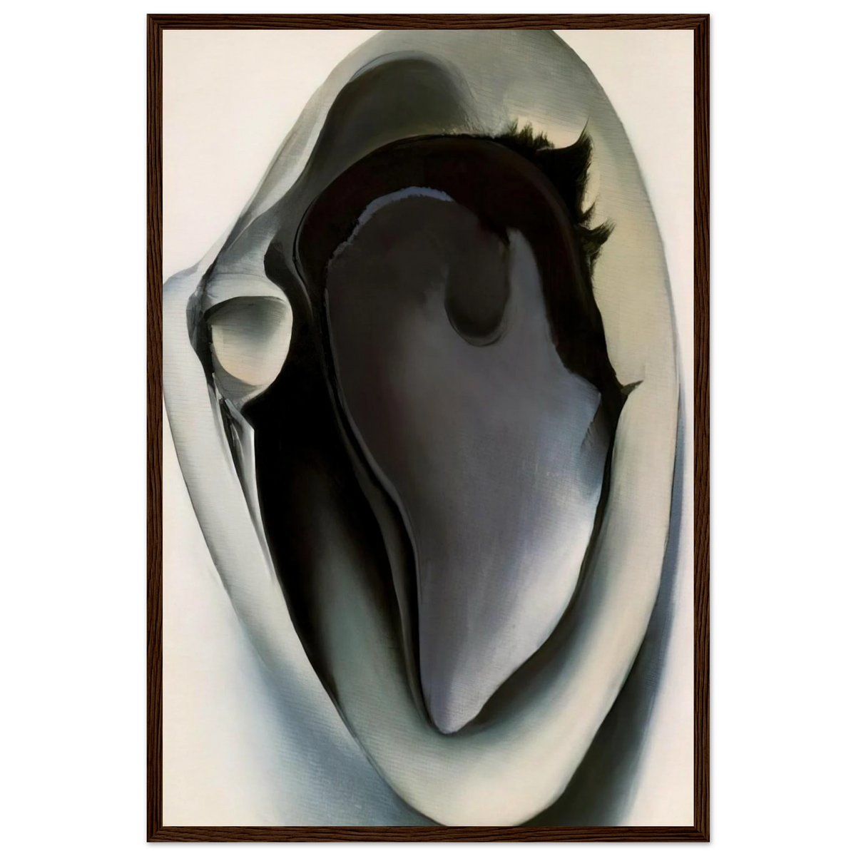 Clam and mussel Framed Poster | Georgia O'Keeffe Framed Prints Wall Art | Georgia O Keeffe Prints