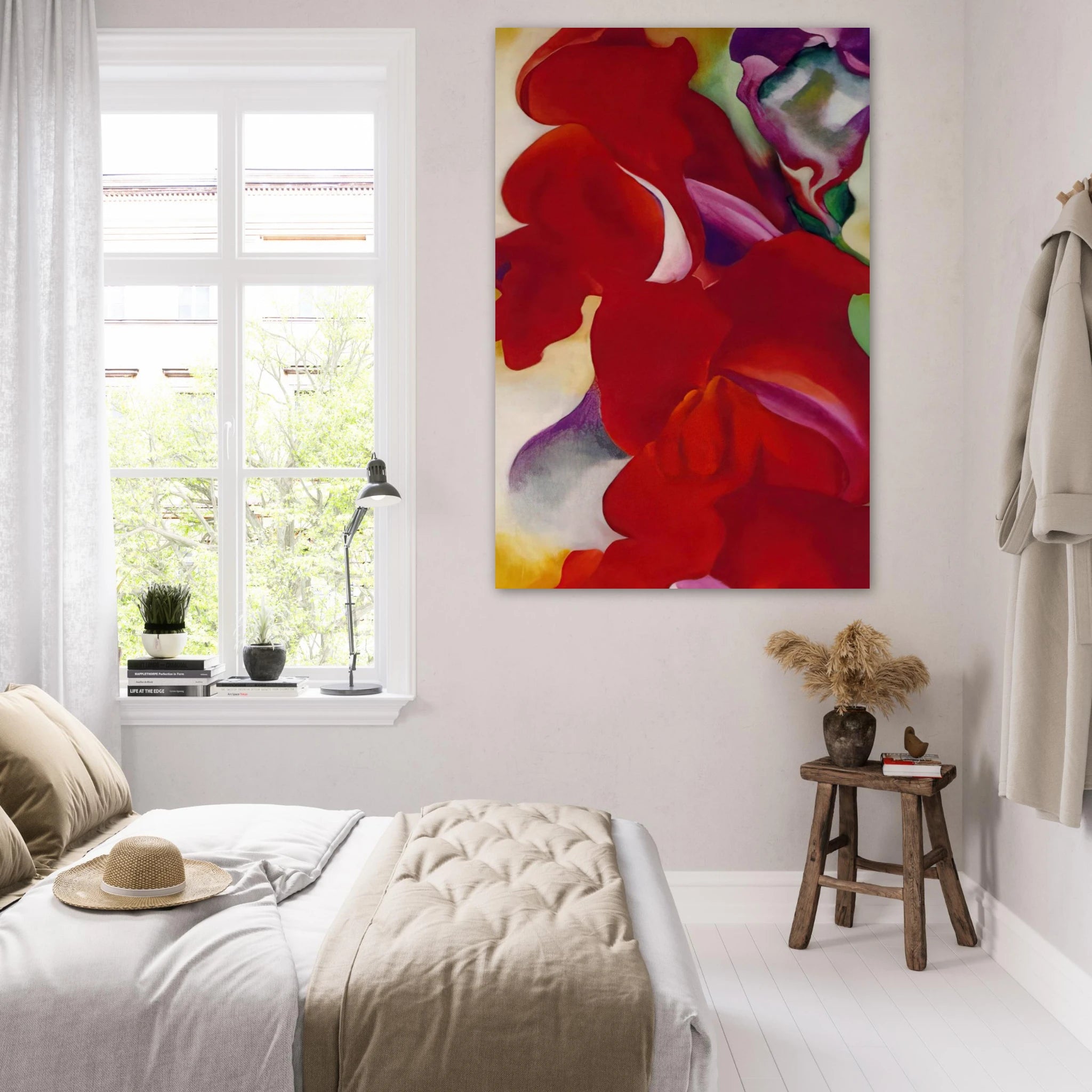 Red Snapdragons Poster | Georgia O'Keeffe Poster | Georgia O Keeffe Prints