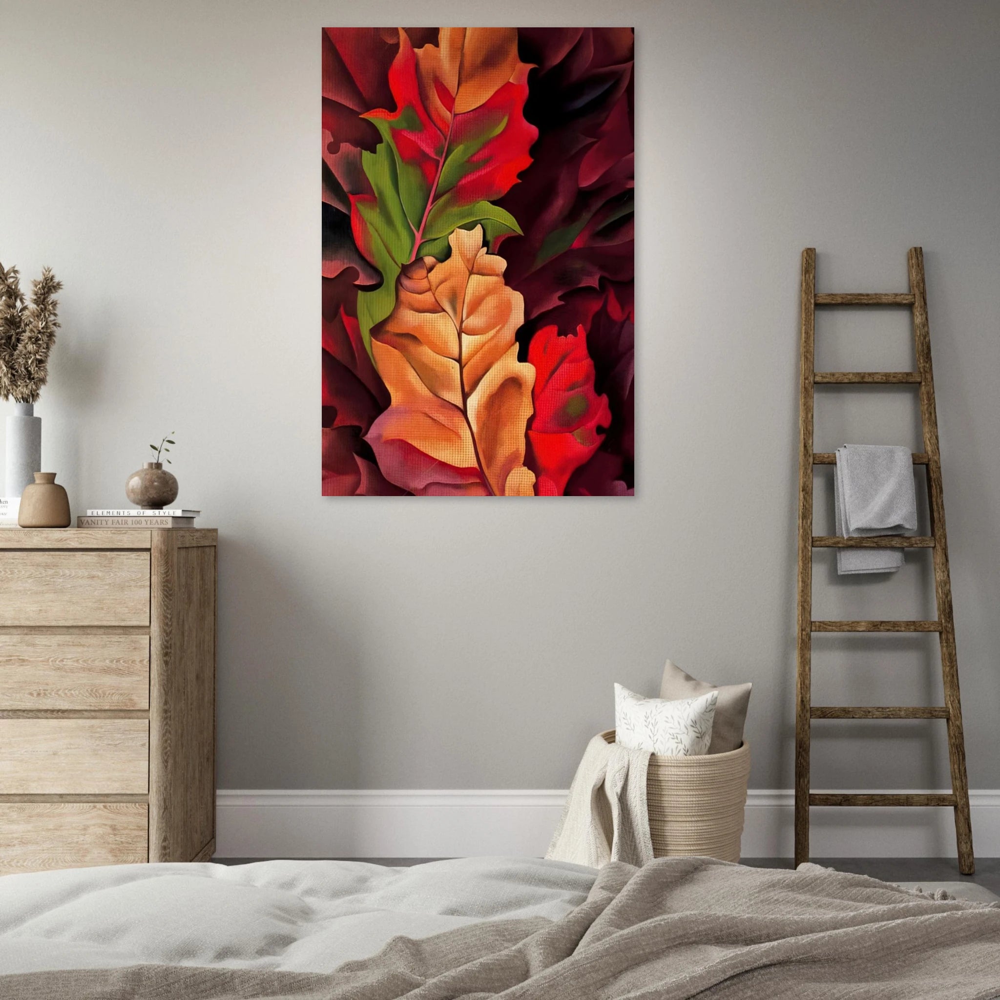 Autumn Leaves - Lake George, N.Y. Poster | Georgia O'Keeffe Poster | Georgia O Keeffe Prints