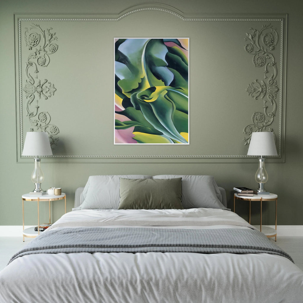 Corn No. 2 Framed Poster | Georgia O'Keeffe Framed Prints Wall Art | Georgia O Keeffe Prints