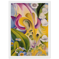 From the Old Garden No 2 Framed Poster | Georgia O'Keeffe Framed Prints Wall Art | Georgia O Keeffe Prints
