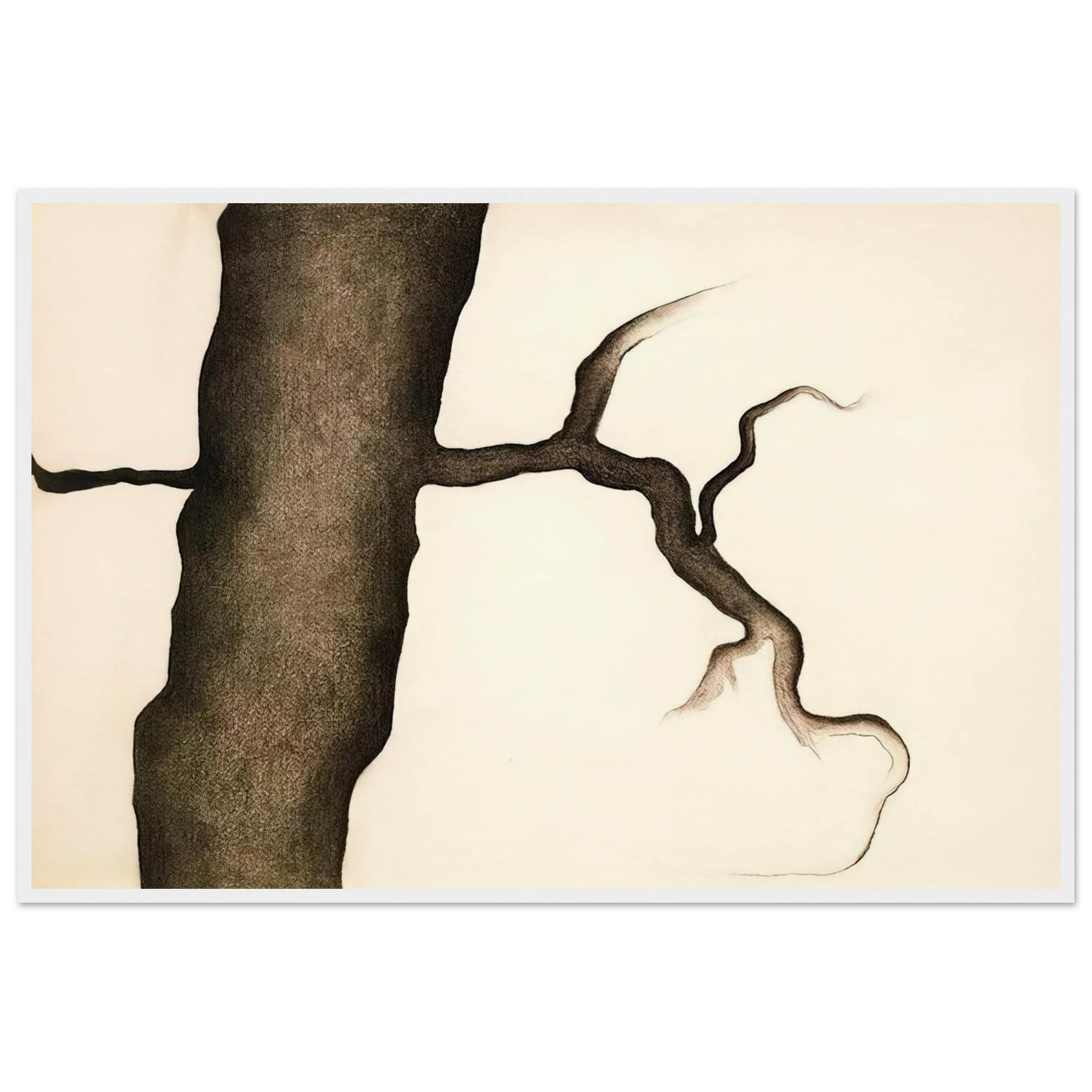 Drawing III Framed Poster | Georgia O'Keeffe Framed Prints Wall Art | Georgia O Keeffe Prints