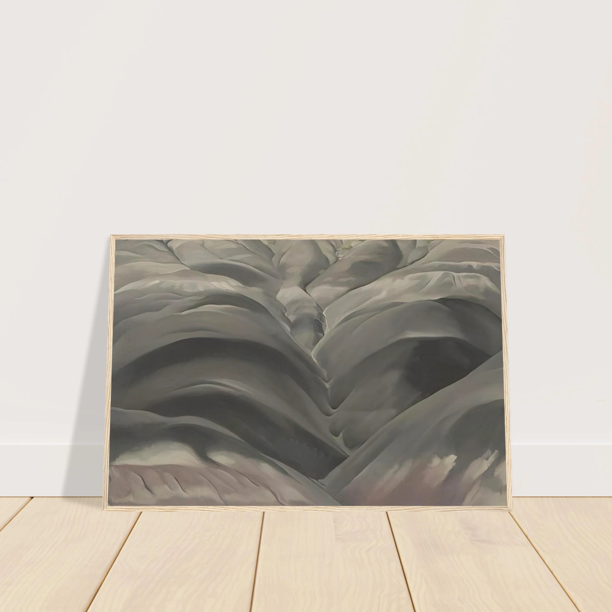 Black Place I Framed Poster | Georgia O'Keeffe Framed Prints Wall Art | Georgia O Keeffe Prints