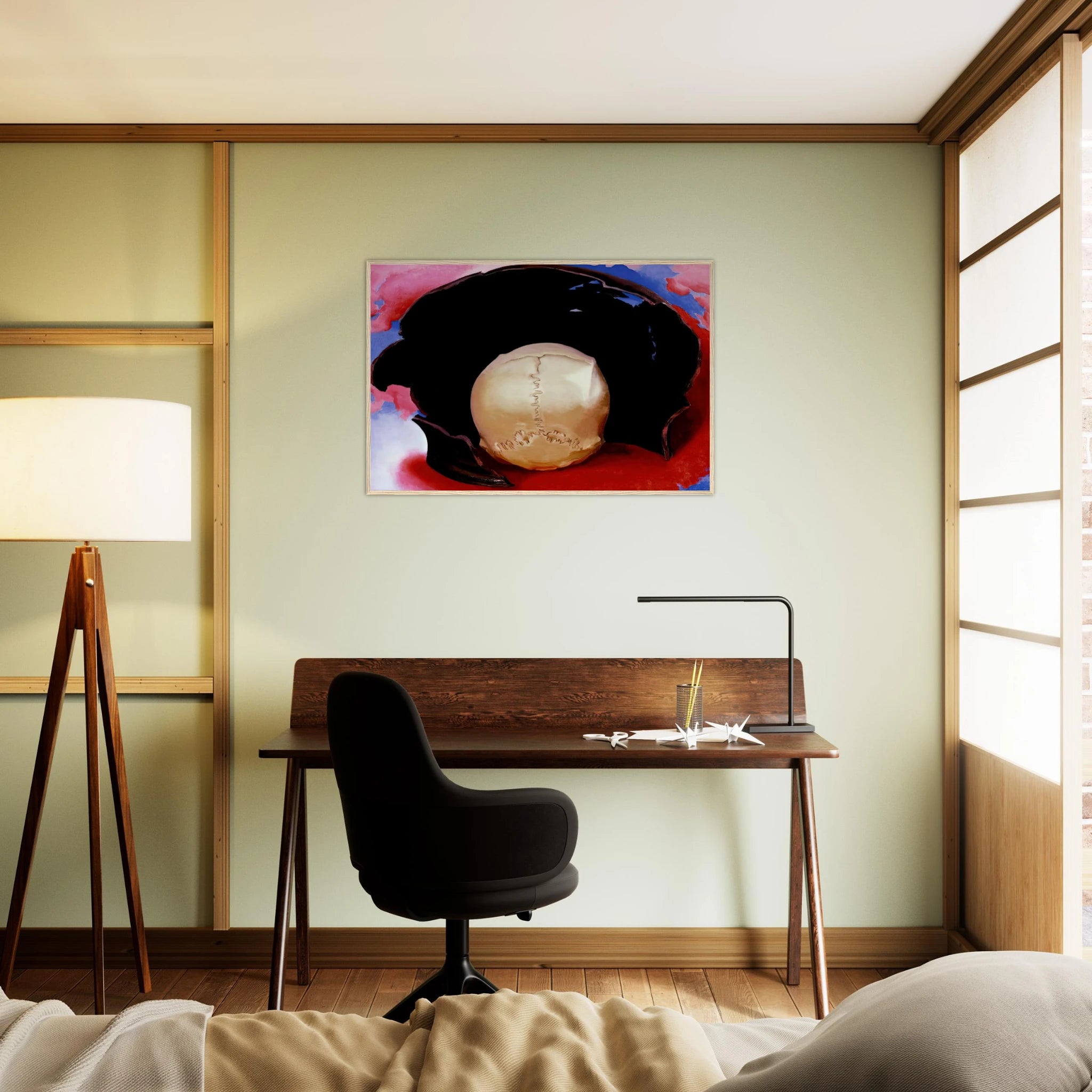 It was a Man and a Pot Framed Poster | Georgia O'Keeffe Framed Prints Wall Art | Georgia O Keeffe Prints