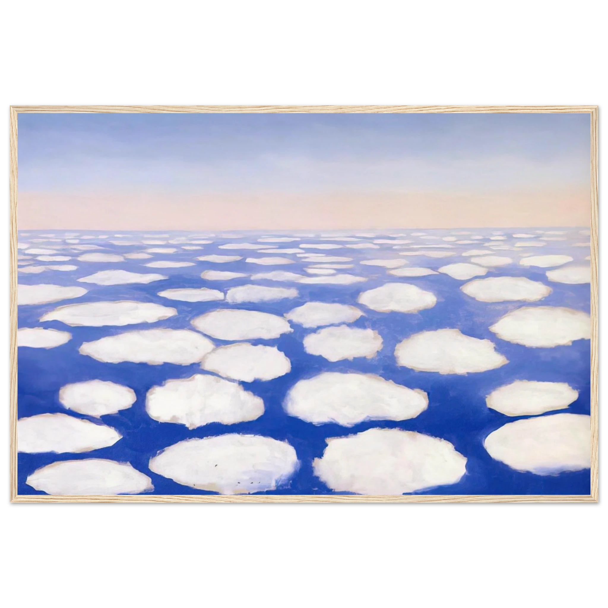 Above the Clouds I Framed Poster | Georgia O'Keeffe Framed Prints Wall Art | Georgia O Keeffe Prints