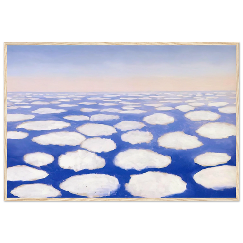 Above the Clouds I Framed Poster | Georgia O'Keeffe Framed Prints Wall Art | Georgia O Keeffe Prints