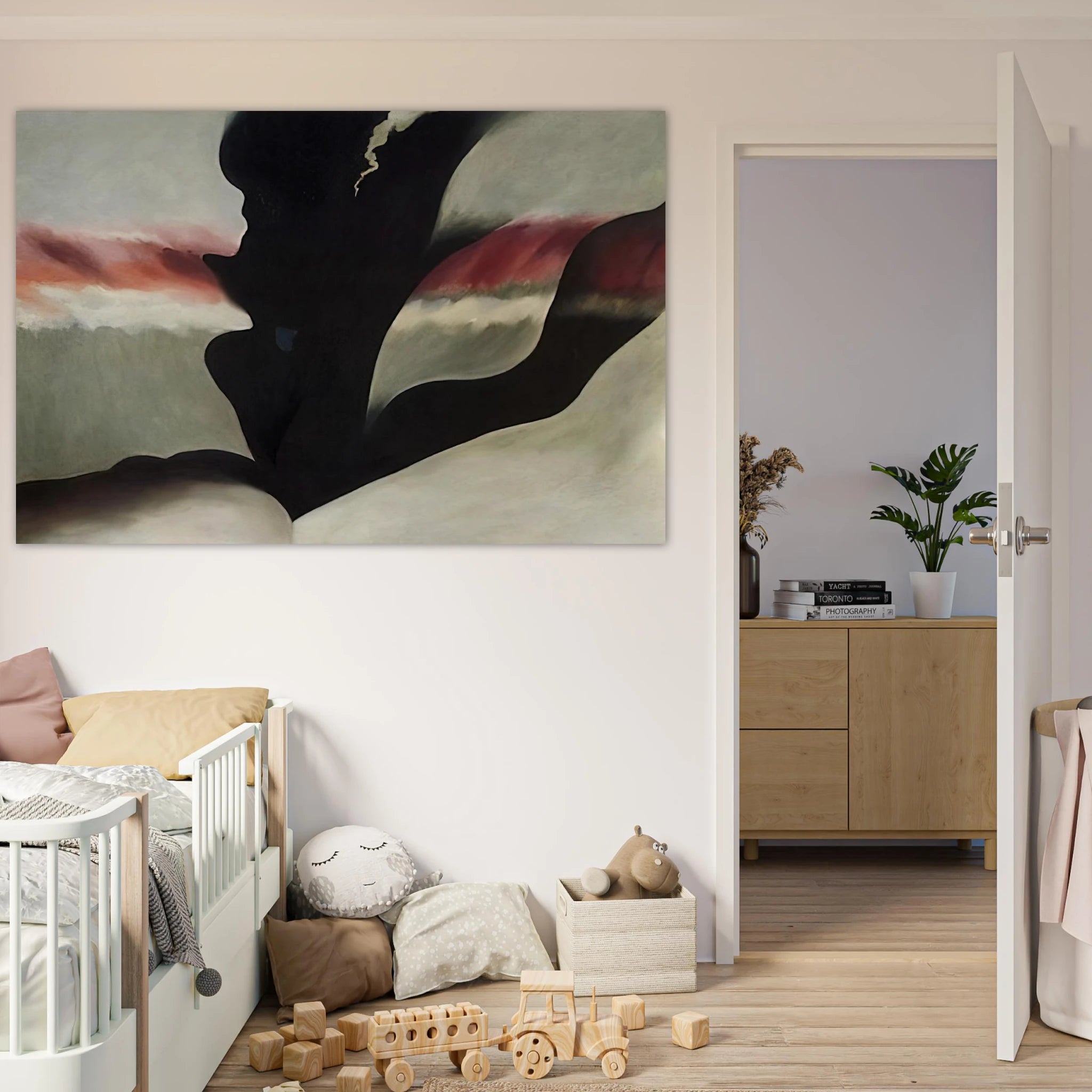 Black Place Green Poster | Georgia O'Keeffe Poster | Georgia O Keeffe Prints