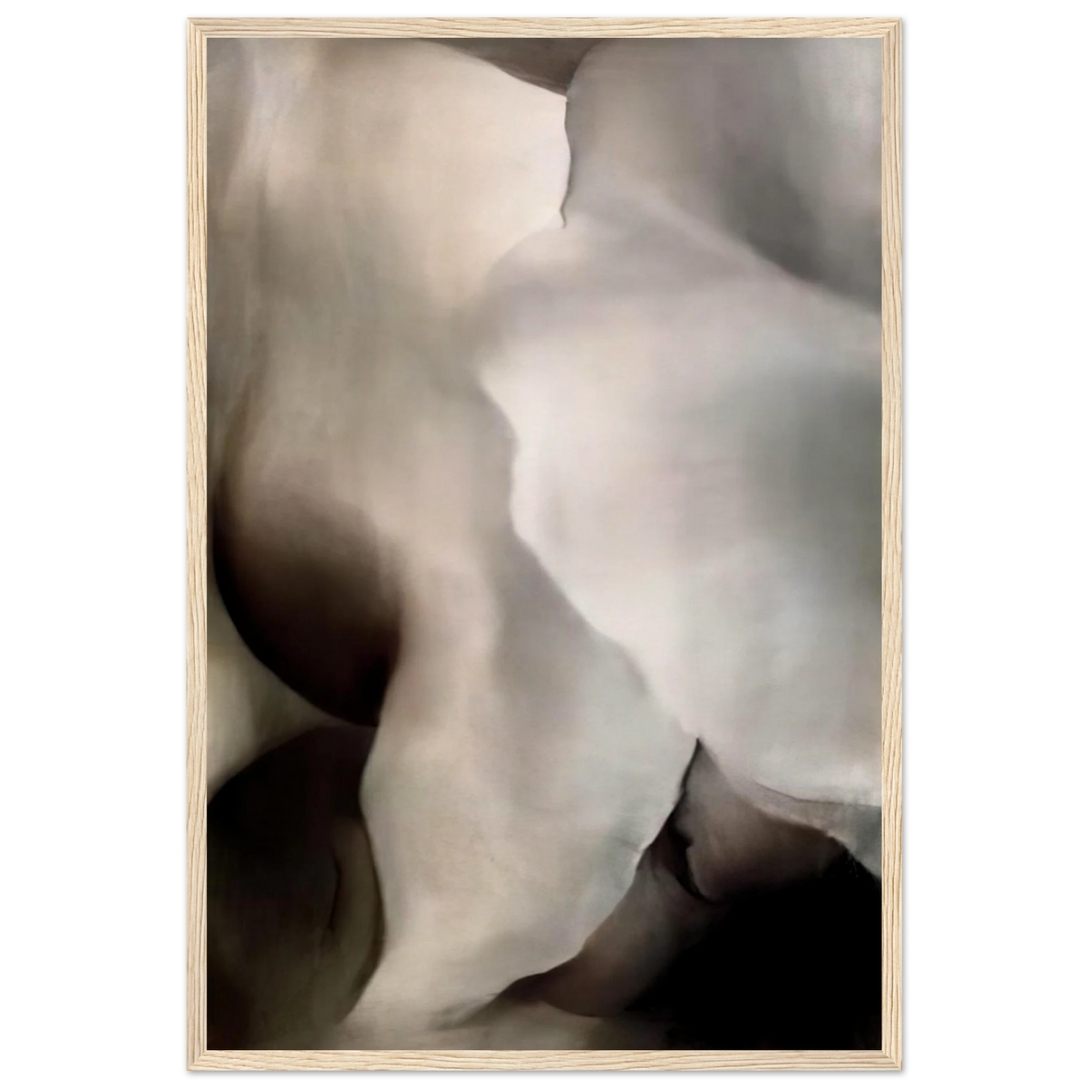 Dark Iris ?3 Framed Poster | Georgia O'Keeffe Framed Prints Wall Art | Georgia O Keeffe Prints