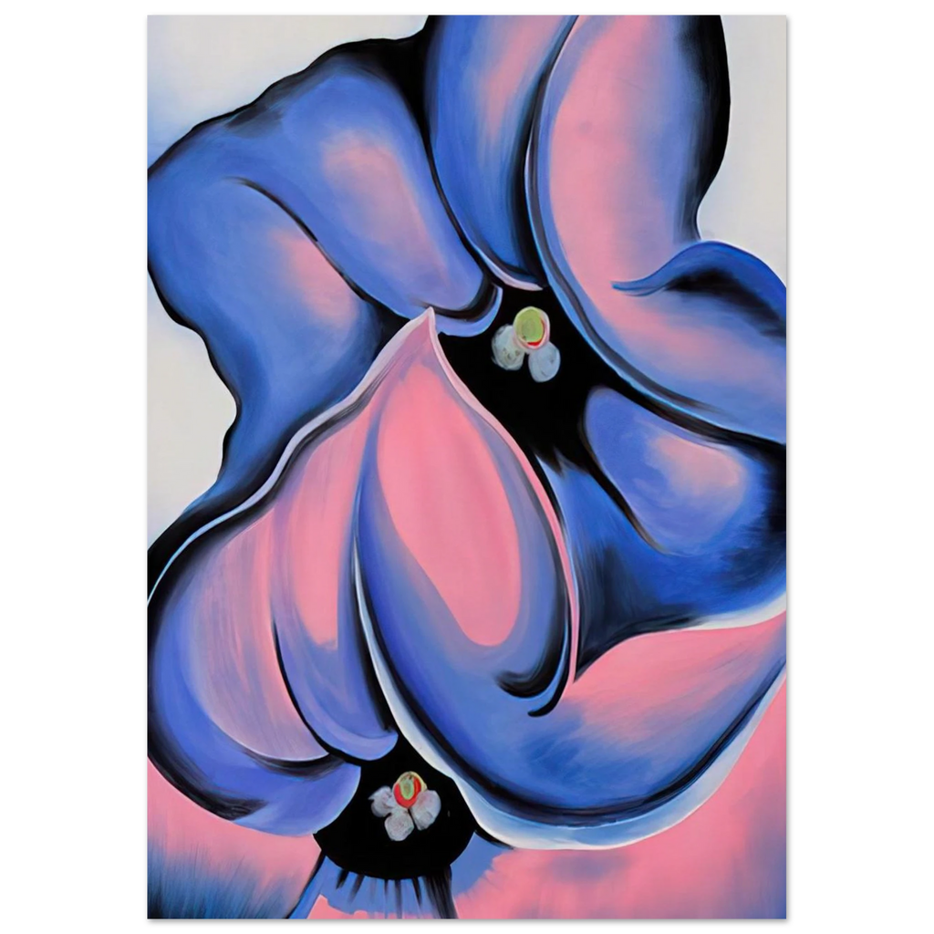 Purple Petunia Poster | Georgia O'Keeffe Poster | Georgia O Keeffe Prints