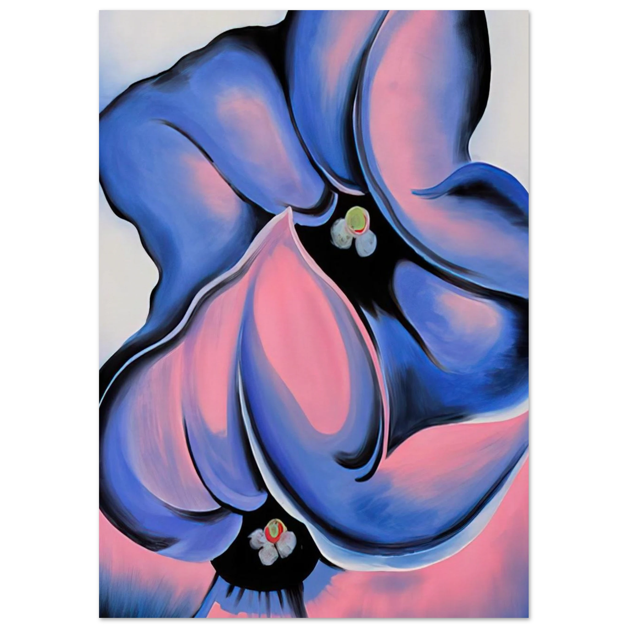 Purple Petunia Poster | Georgia O'Keeffe Poster | Georgia O Keeffe Prints