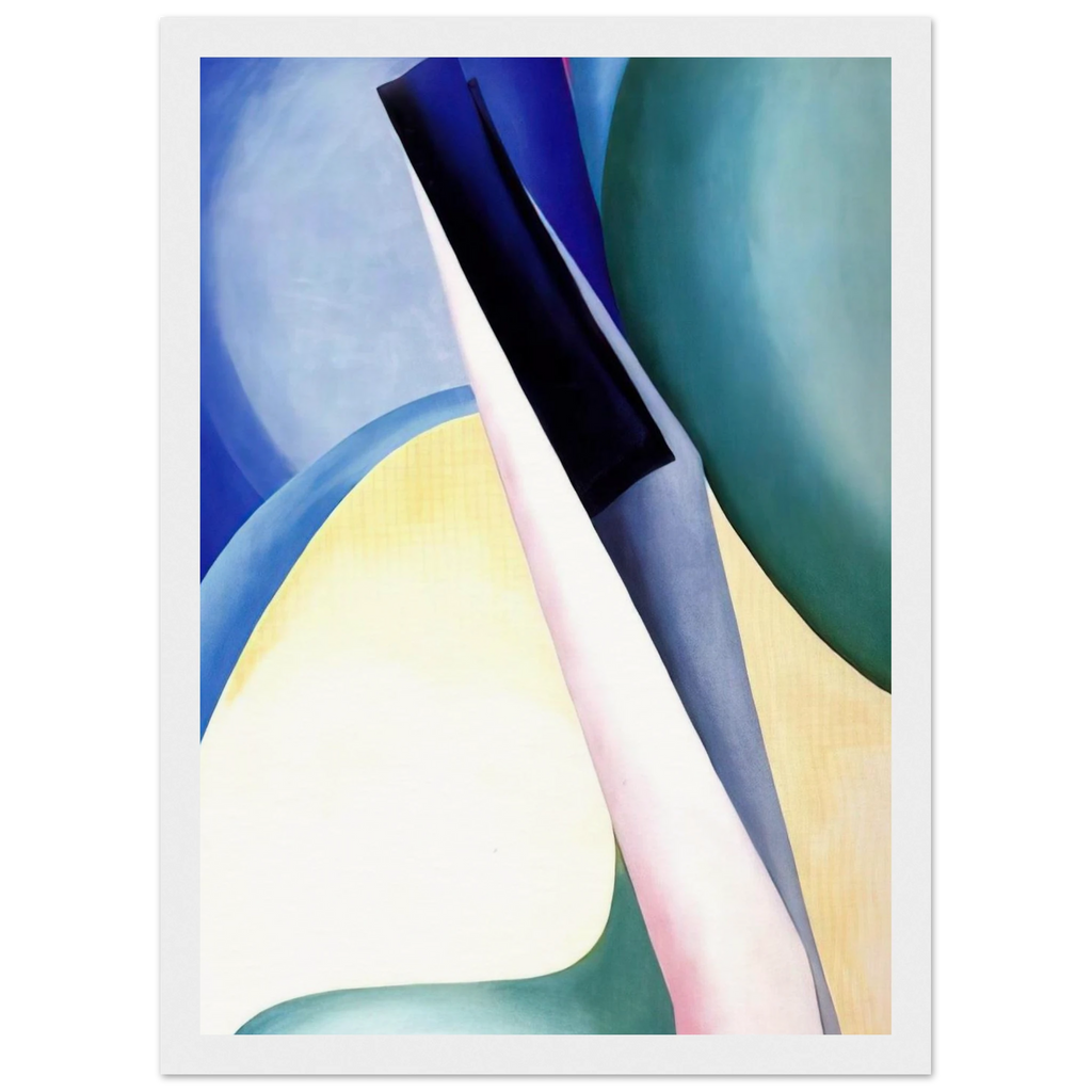 Black Spot No. 2 Framed Poster | Georgia O'Keeffe Framed Prints Wall Art | Georgia O Keeffe Prints
