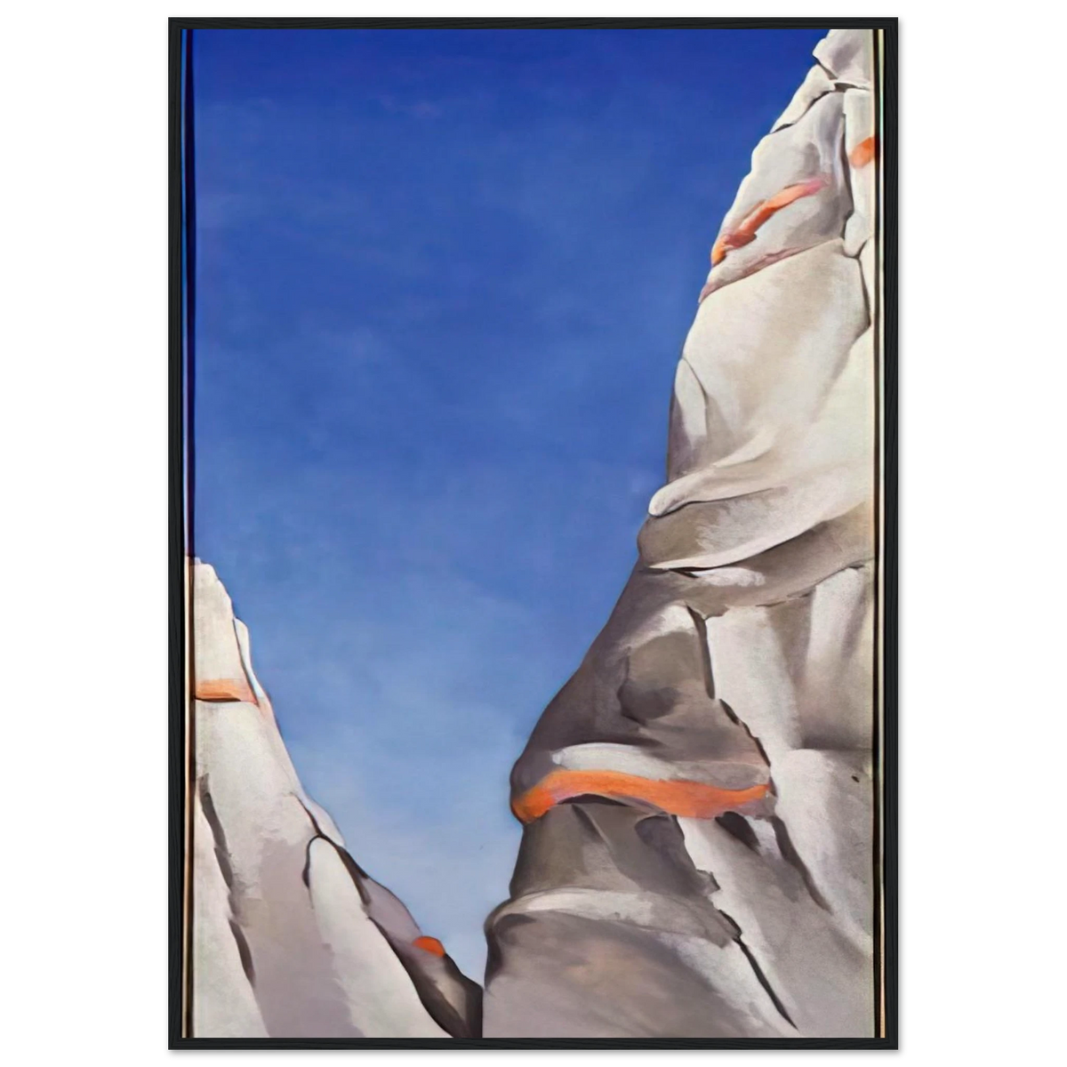 Blue Sky Framed Poster | Georgia O'Keeffe Framed Prints Wall Art | Georgia O Keeffe Prints