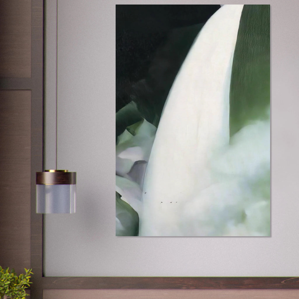 Green and White Poster | Georgia O'Keeffe Poster | Georgia O Keeffe Prints