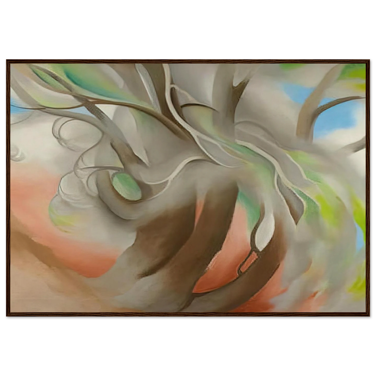 Spring Tree No. II Framed Poster | Georgia O'Keeffe Framed Prints Wall Art | Georgia O Keeffe Prints