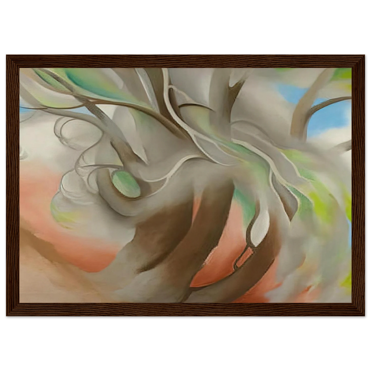Spring Tree No. II Framed Poster | Georgia O'Keeffe Framed Prints Wall Art | Georgia O Keeffe Prints