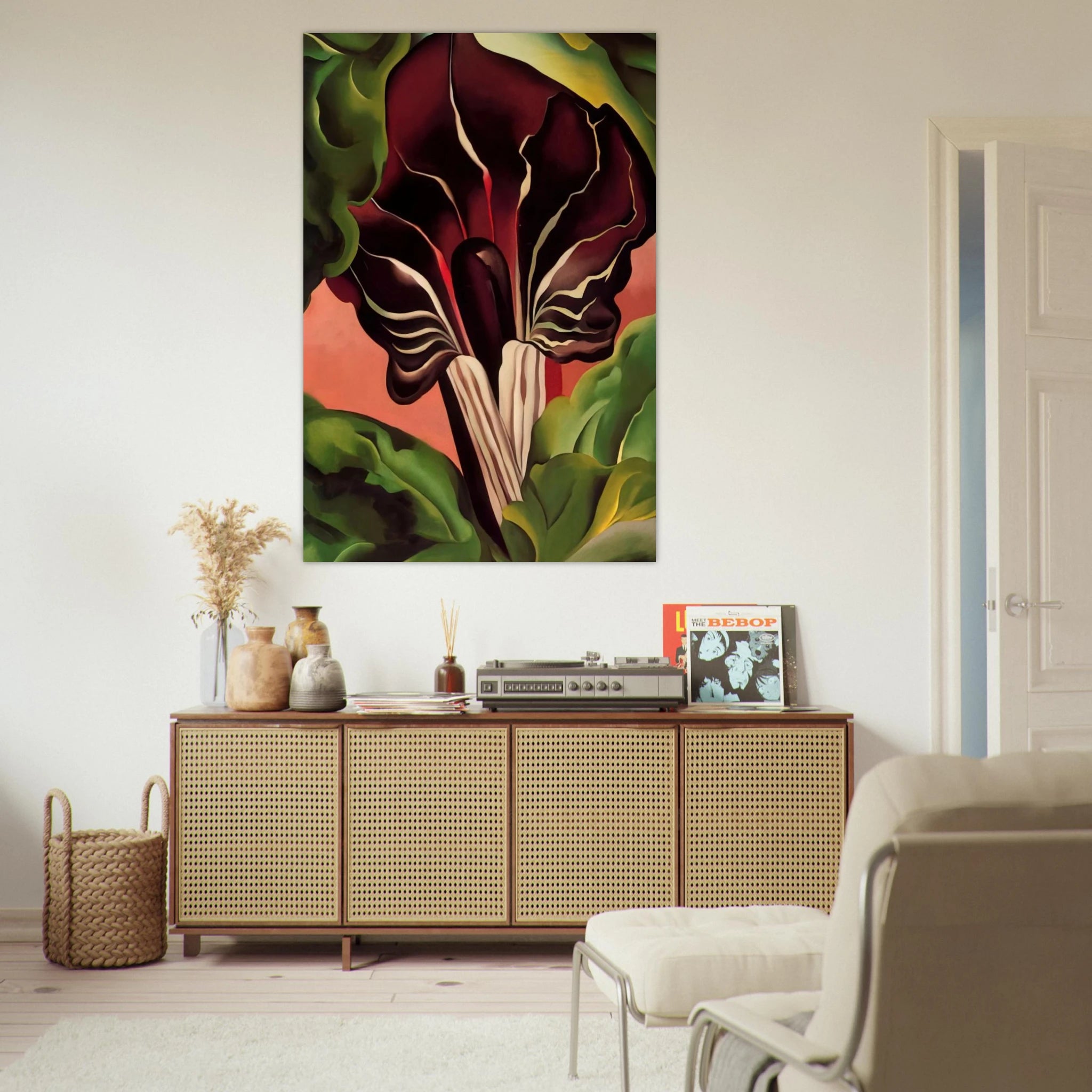 Jack-in-the-Pulpit II Poster | Georgia O'Keeffe Poster | Georgia O Keeffe Prints