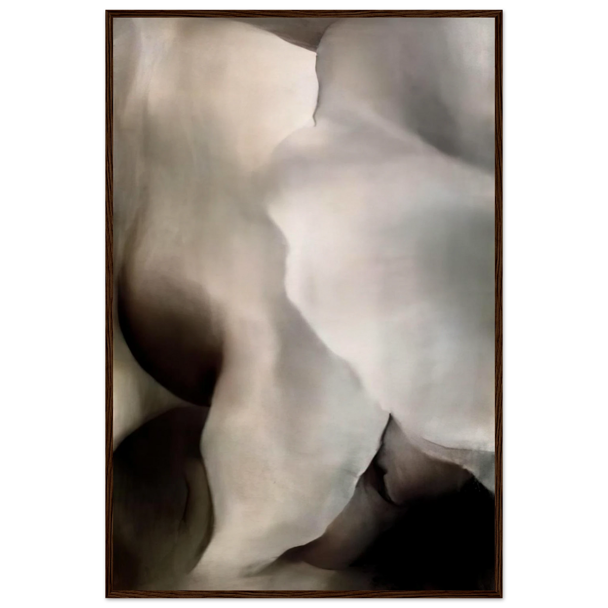 Dark Iris ?3 Framed Poster | Georgia O'Keeffe Framed Prints Wall Art | Georgia O Keeffe Prints