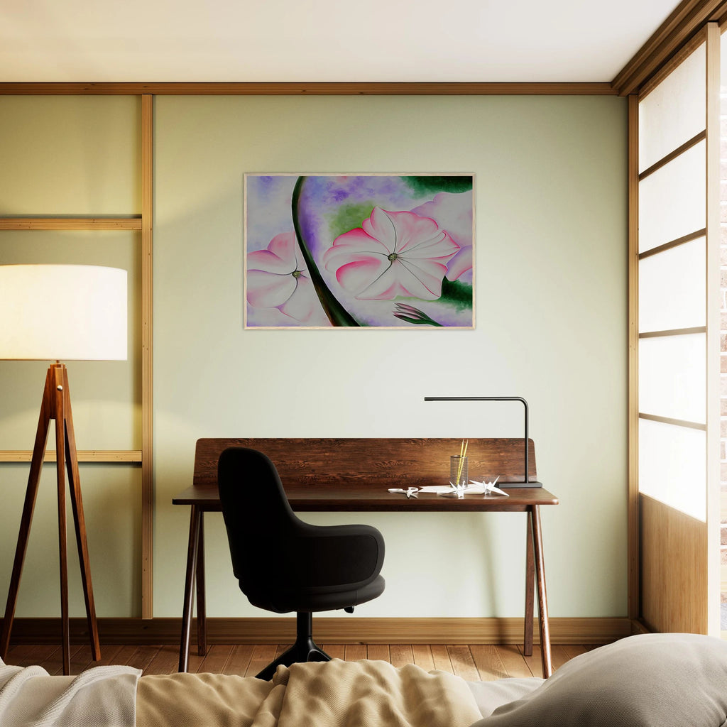 Petunia No. 2 Framed Poster | Georgia O'Keeffe Framed Prints Wall Art | Georgia O Keeffe Prints
