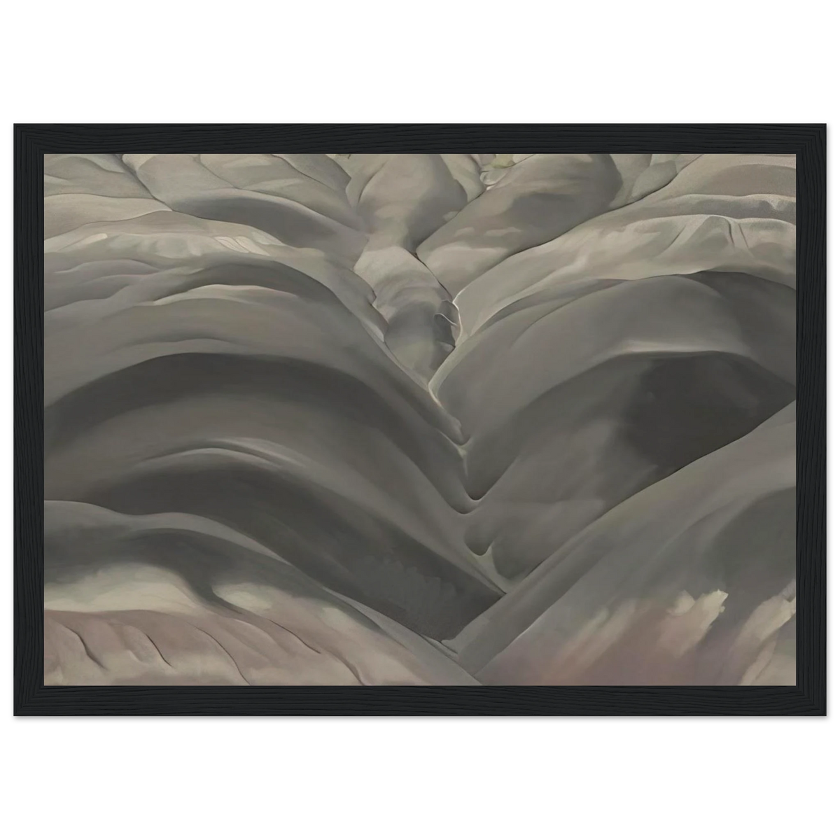 Black Place I Framed Poster | Georgia O'Keeffe Framed Prints Wall Art | Georgia O Keeffe Prints