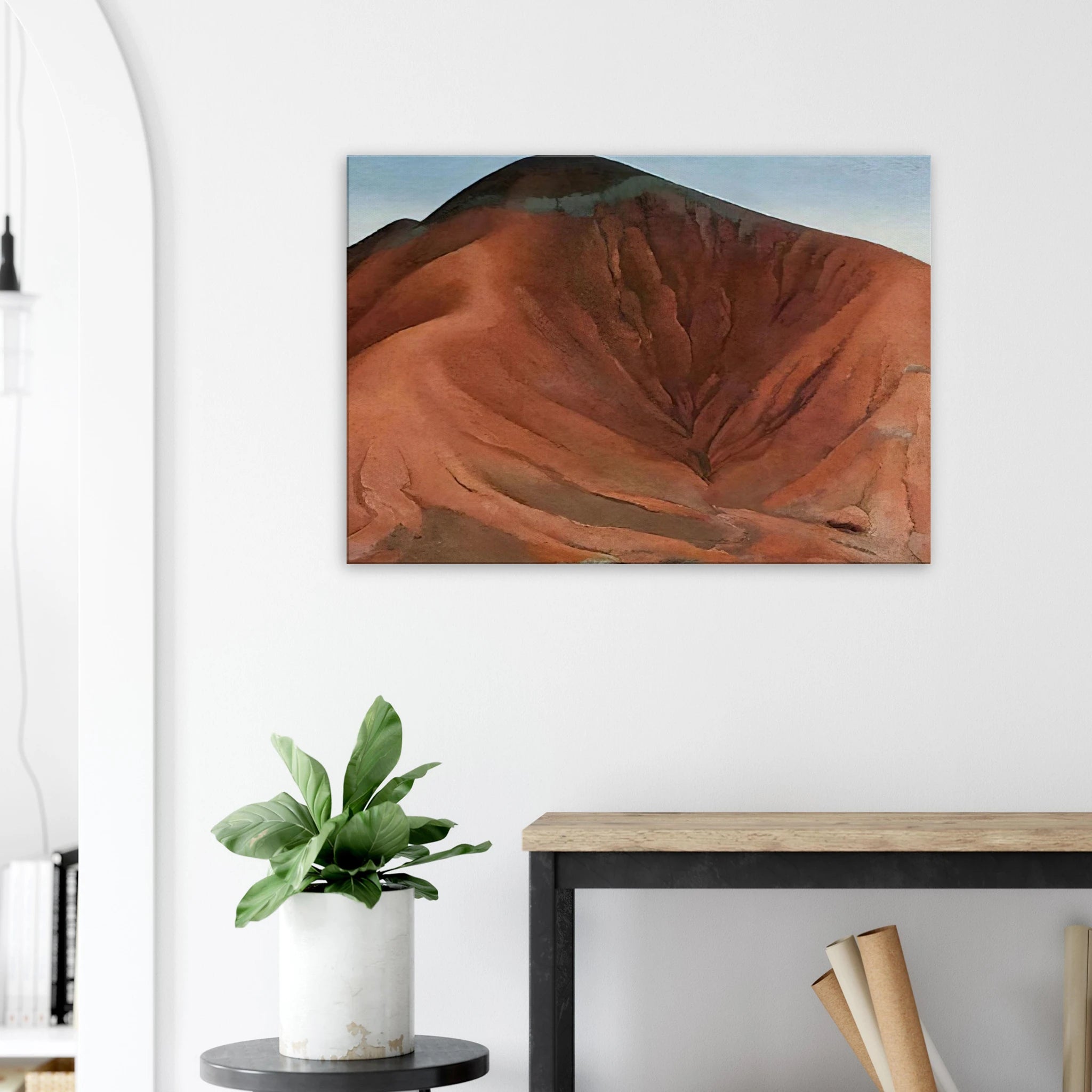 Small Purple Hills Canvas | Georgia O'Keeffe Canvas | Georgia O Keeffe Prints