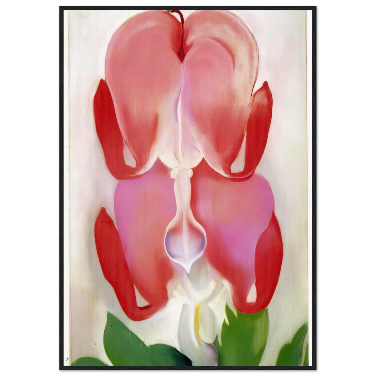 Bleeding Heart Framed Poster | Georgia O'Keeffe Framed Prints Wall Art | Georgia O Keeffe Prints