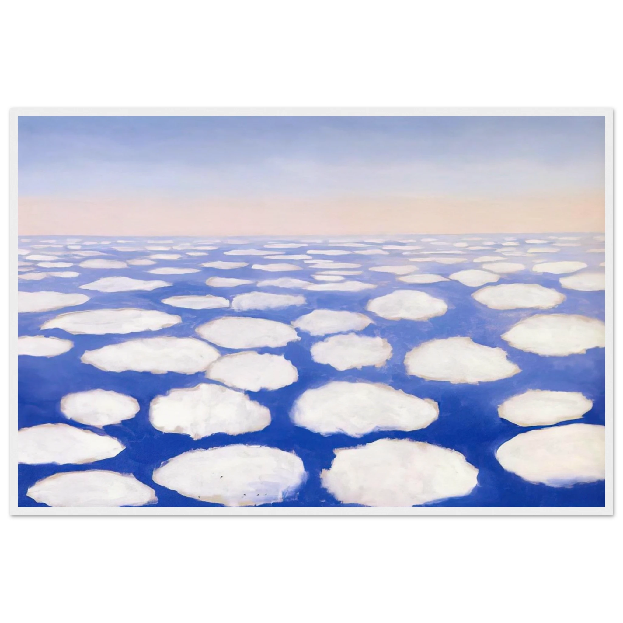Above the Clouds I Framed Poster | Georgia O'Keeffe Framed Prints Wall Art | Georgia O Keeffe Prints