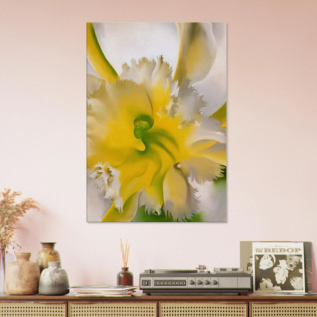 An Orchid Canvas | Georgia O'Keeffe Canvas | Georgia O Keeffe Prints