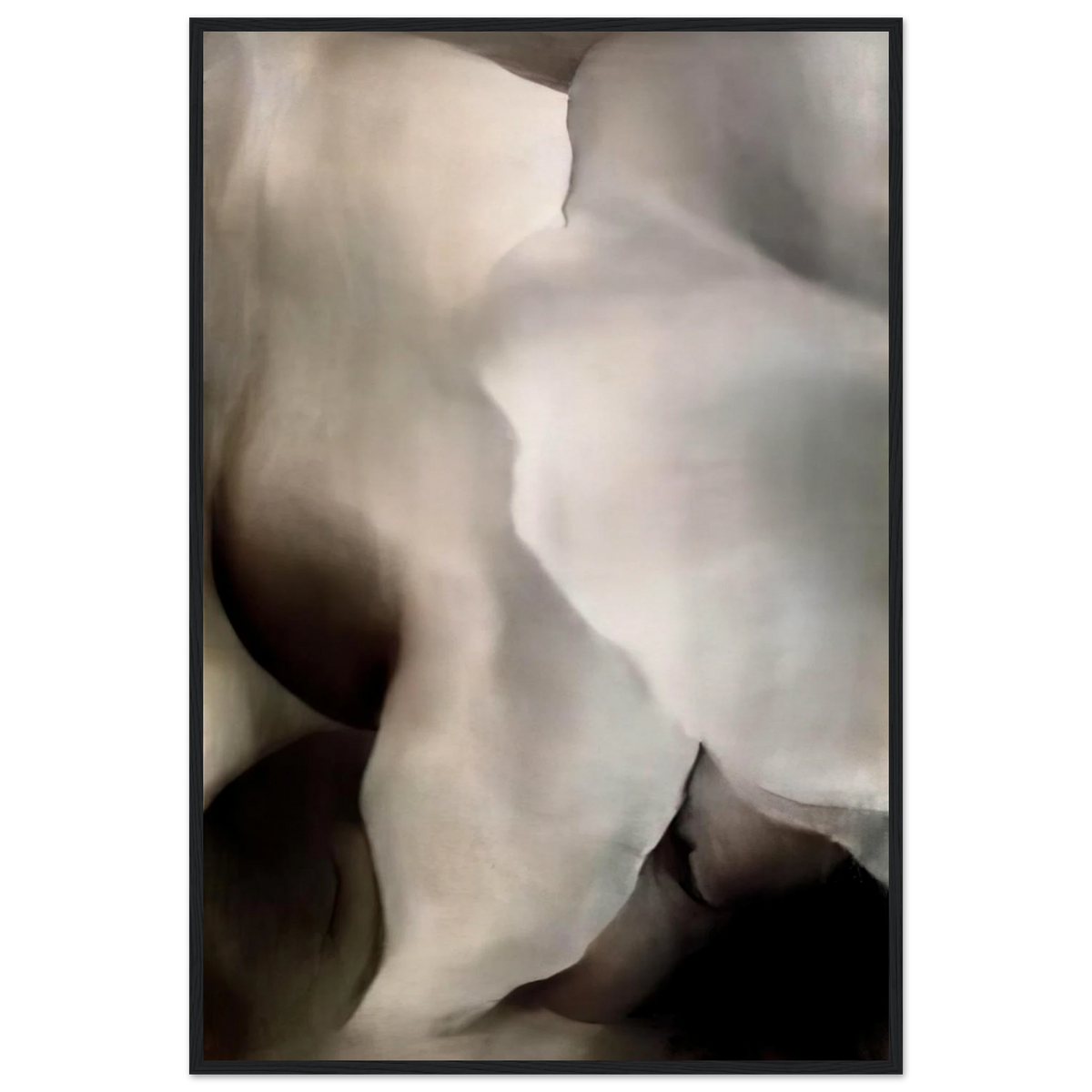 Dark Iris ?3 Framed Poster | Georgia O'Keeffe Framed Prints Wall Art | Georgia O Keeffe Prints