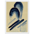 Blue-03 Framed Poster | Georgia O'Keeffe Framed Prints Wall Art | Georgia O Keeffe Prints