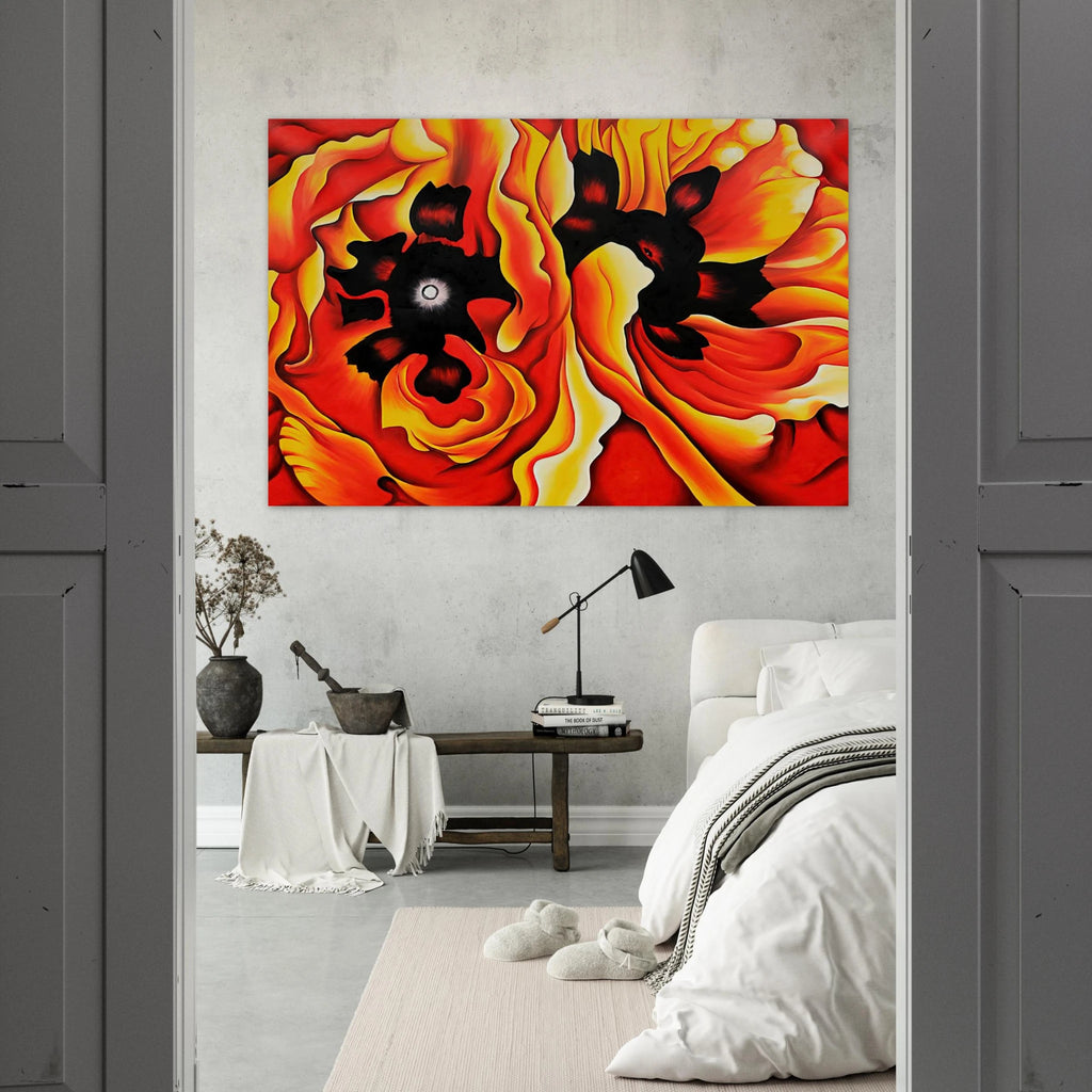 Oriental Poppies II Poster | Georgia O'Keeffe Poster | Georgia O Keeffe Prints