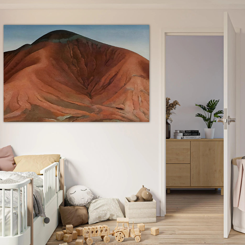 Small Purple Hills Poster | Georgia O'Keeffe Poster | Georgia O Keeffe Prints