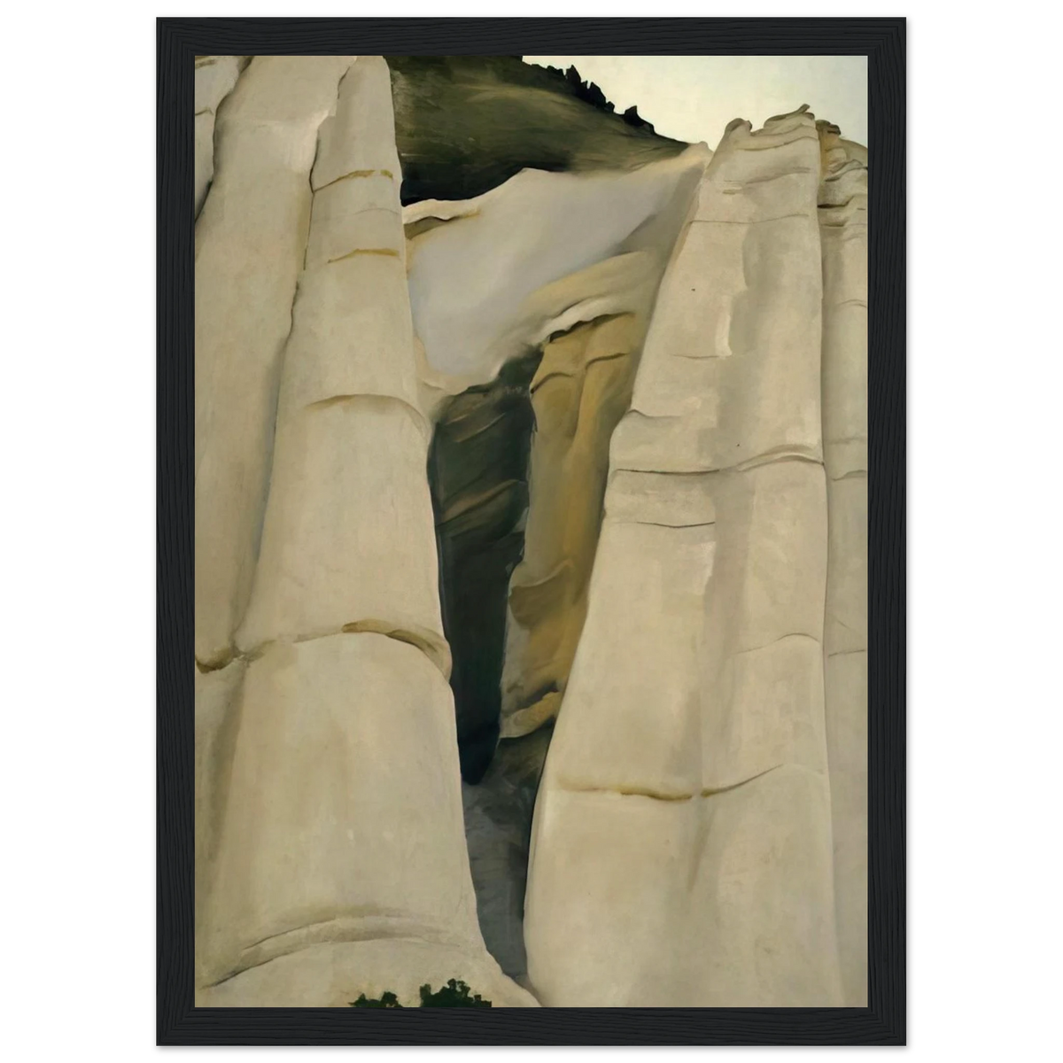 From the White Place Framed Poster | Georgia O'Keeffe Framed Prints Wall Art | Georgia O Keeffe Prints