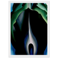 Jack-in-the-Pulpit No. IV Framed Poster | Georgia O'Keeffe Framed Prints Wall Art | Georgia O Keeffe Prints