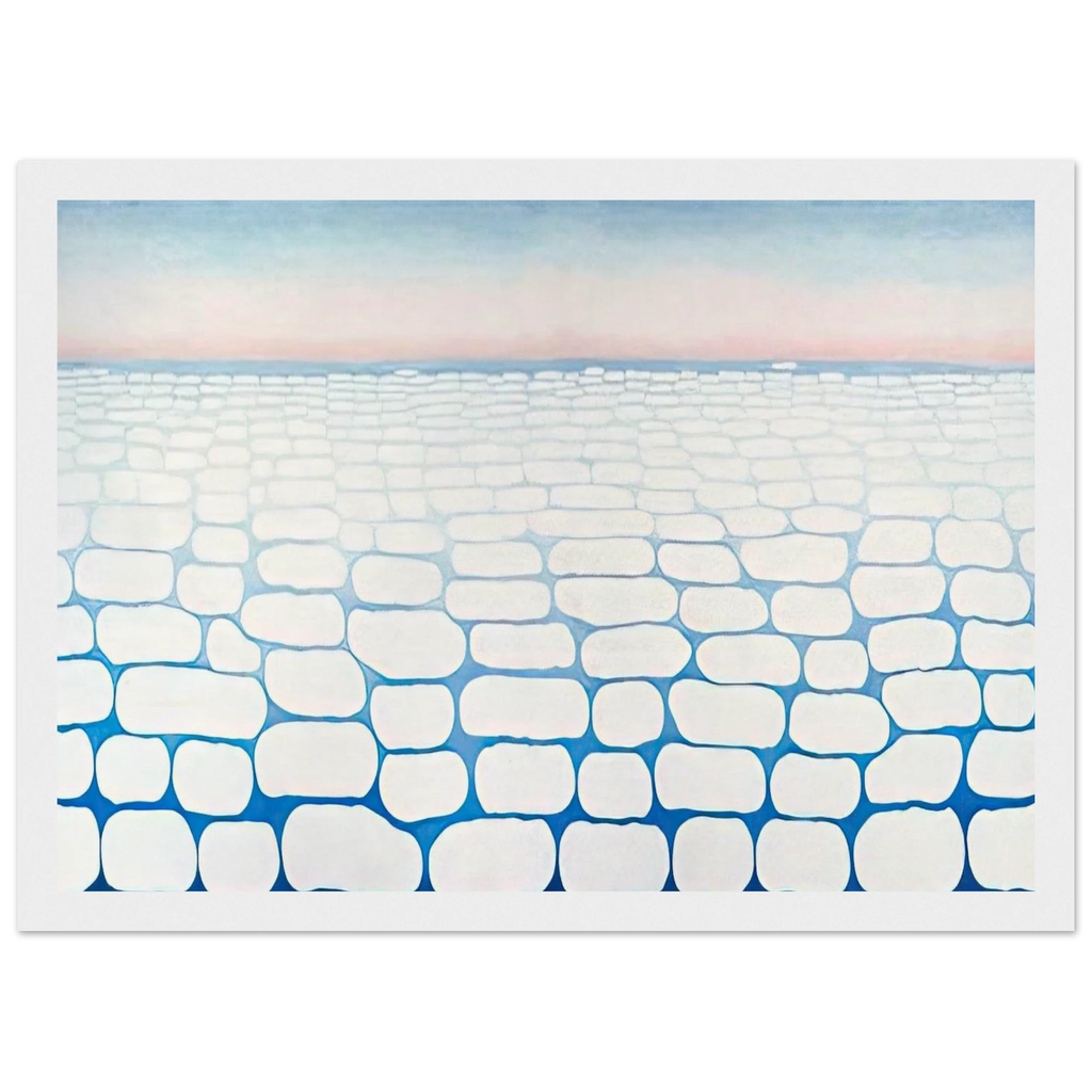 Sky Above Clouds IV Framed Poster | Georgia O'Keeffe Framed Prints Wall Art | Georgia O Keeffe Prints