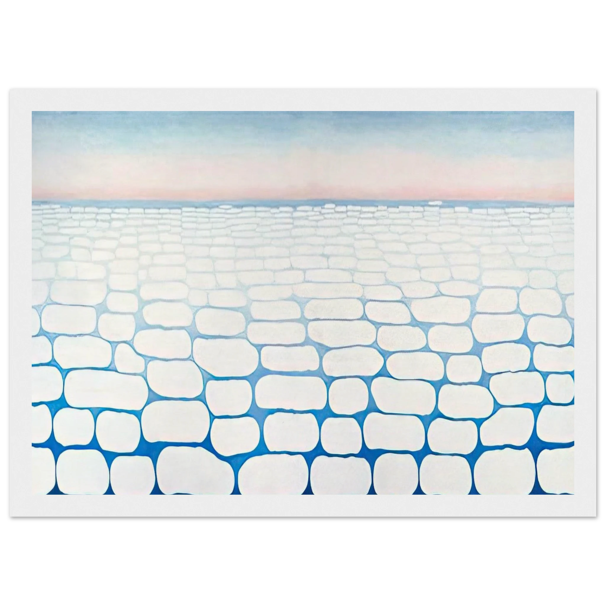 Sky Above Clouds IV Framed Poster | Georgia O'Keeffe Framed Prints Wall Art | Georgia O Keeffe Prints