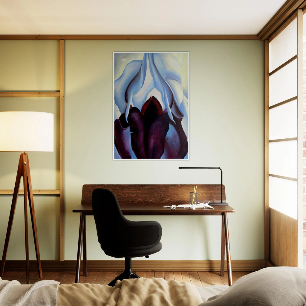 Flower of Life Framed Poster | Georgia O'Keeffe Framed Prints Wall Art | Georgia O Keeffe Prints