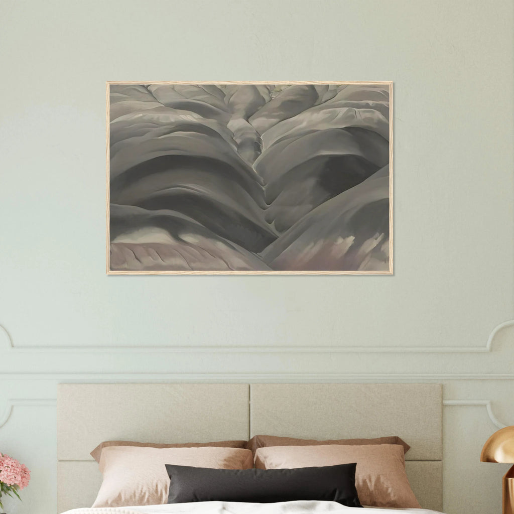 Black Place I Framed Poster | Georgia O'Keeffe Framed Prints Wall Art | Georgia O Keeffe Prints
