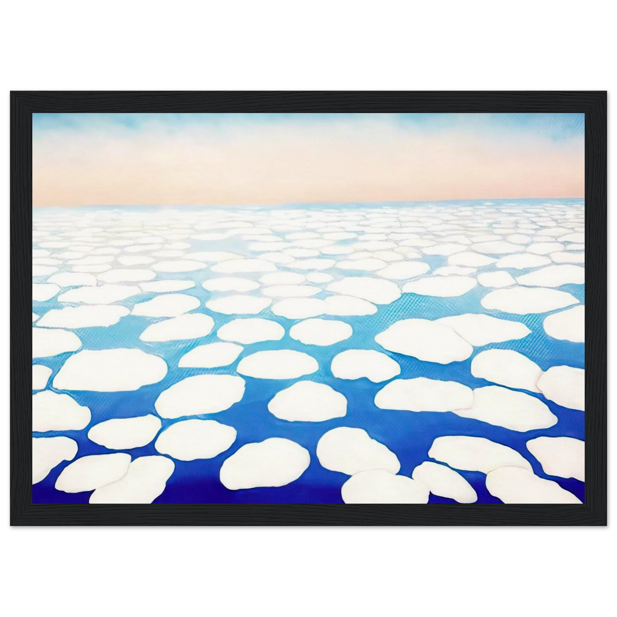 Sky Above the Clouds II Framed Poster | Georgia O'Keeffe Framed Prints Wall Art | Georgia O Keeffe Prints
