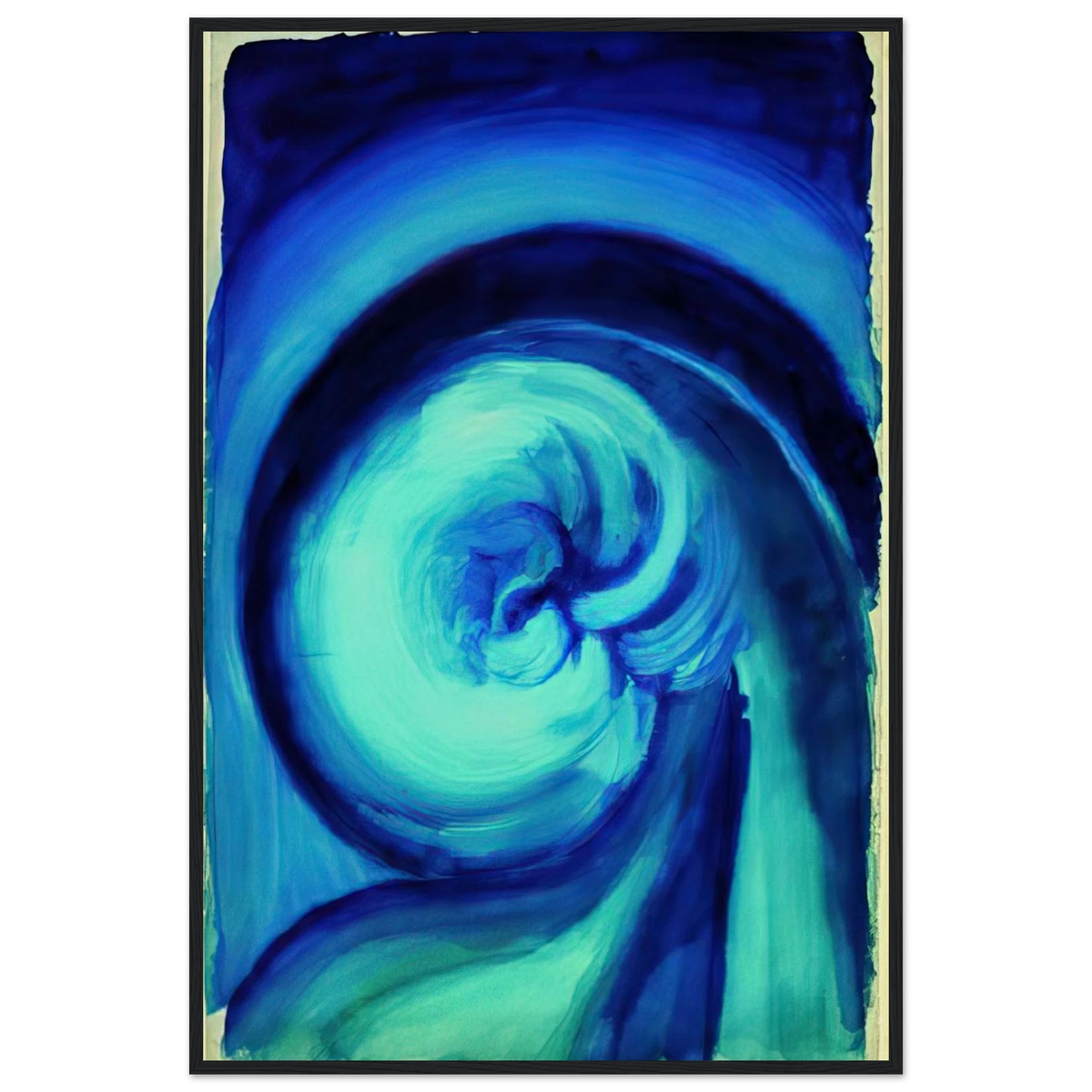 Blue I Framed Poster | Georgia O'Keeffe Framed Prints Wall Art | Georgia O Keeffe Prints