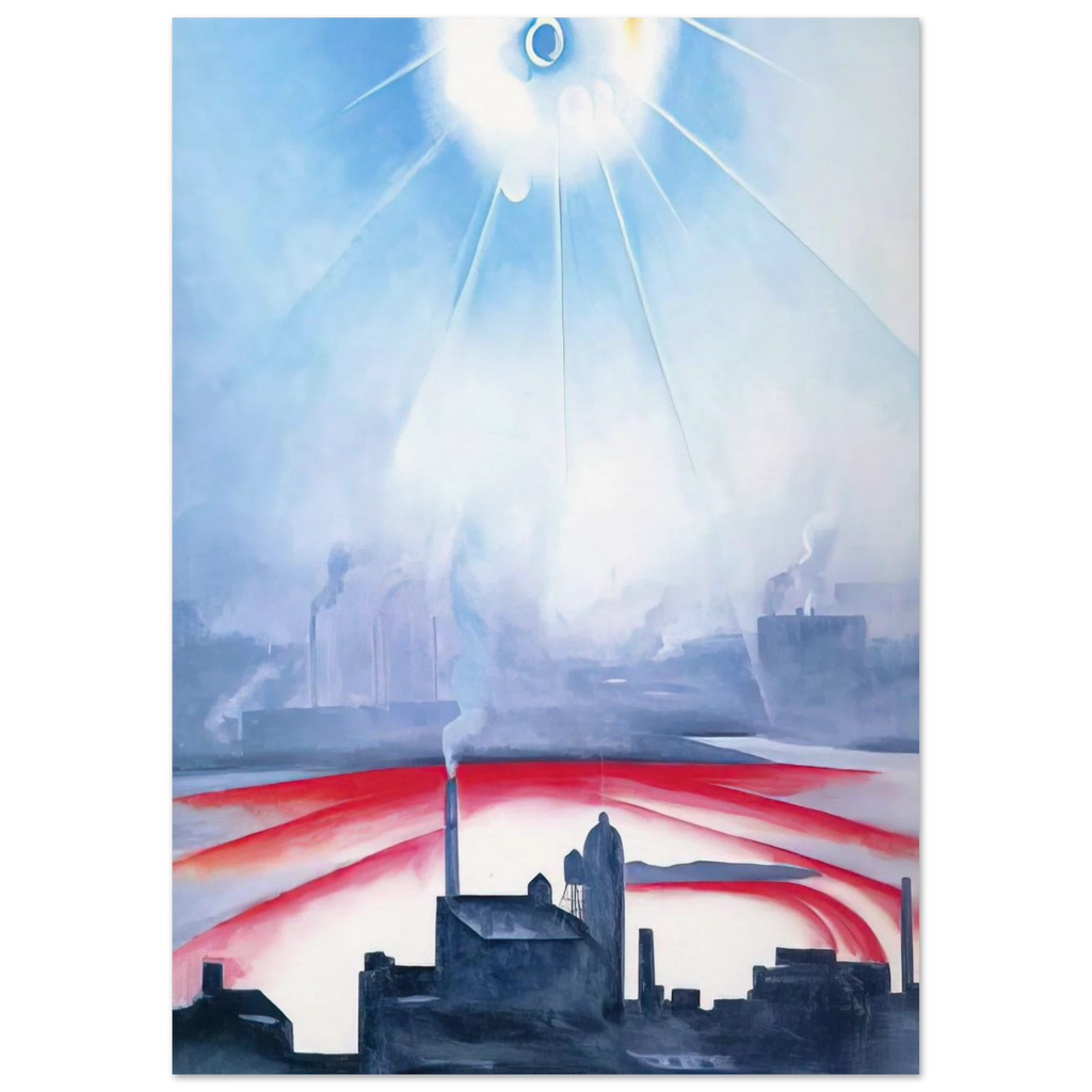 East River No 1 Poster | Georgia O'Keeffe Poster | Georgia O Keeffe Prints